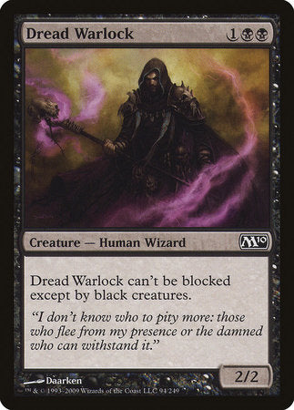 Dread Warlock [Magic 2010] | Magic Magpie