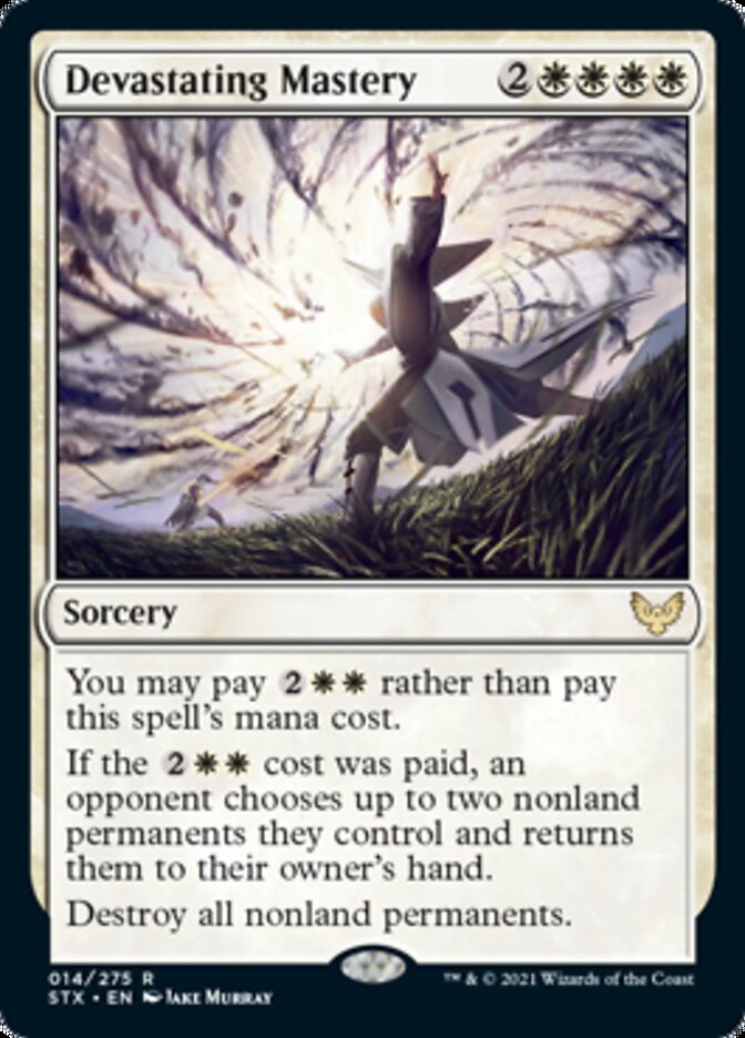 Devastating Mastery [Strixhaven: School of Mages] | Magic Magpie