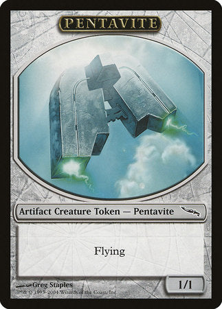 Pentavite Token (Mirrodin) [Magic Player Rewards 2004] | Magic Magpie