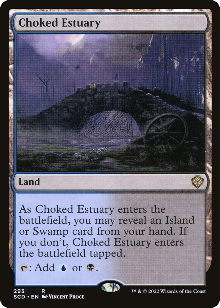 Choked Estuary [Starter Commander Decks] | Magic Magpie