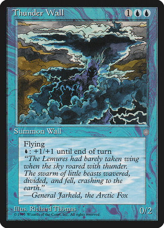 Thunder Wall [Ice Age] | Magic Magpie