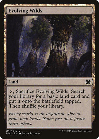 Evolving Wilds [Modern Masters 2015] | Magic Magpie
