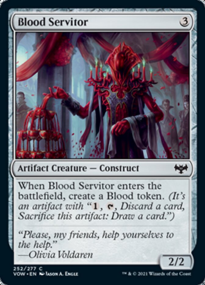 Blood Servitor [Innistrad: Crimson Vow] | Magic Magpie