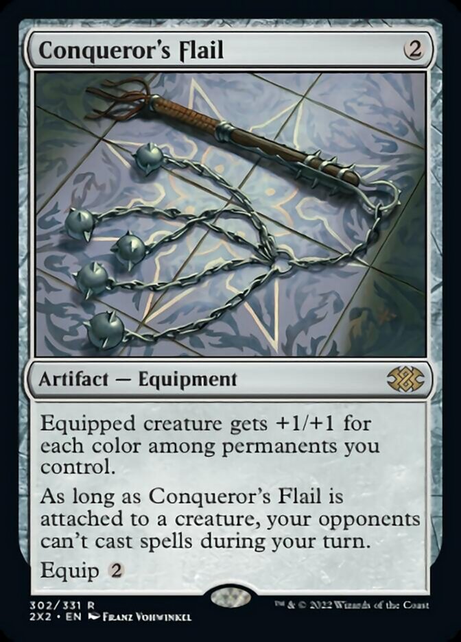 Conqueror's Flail [Double Masters 2022] | Magic Magpie