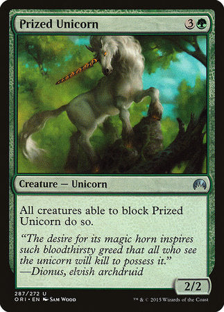 Prized Unicorn [Magic Origins] | Magic Magpie