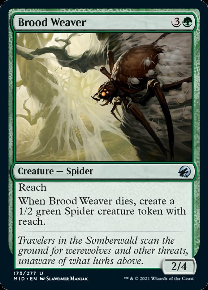 Brood Weaver [Innistrad: Midnight Hunt] | Magic Magpie