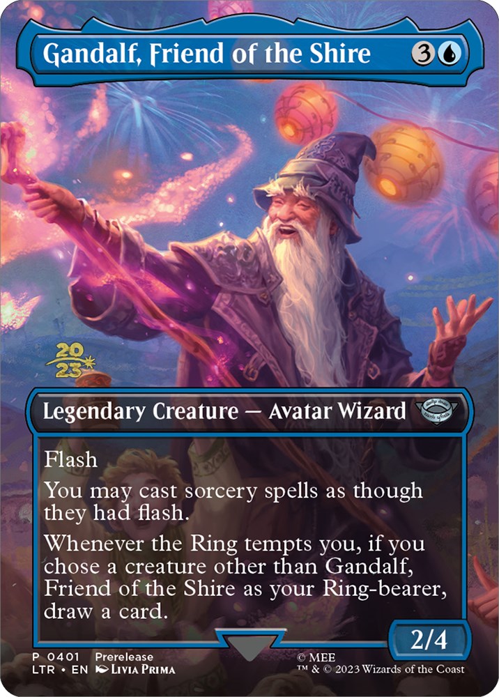 Gandalf, Friend of the Shire [The Lord of the Rings: Tales of Middle-Earth Prerelease Promos] | Magic Magpie