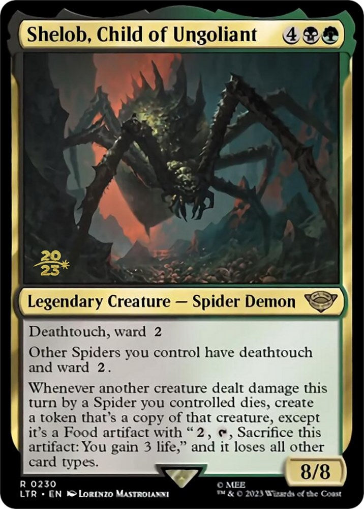 Shelob, Child of Ungoliant [The Lord of the Rings: Tales of Middle-Earth Prerelease Promos] | Magic Magpie