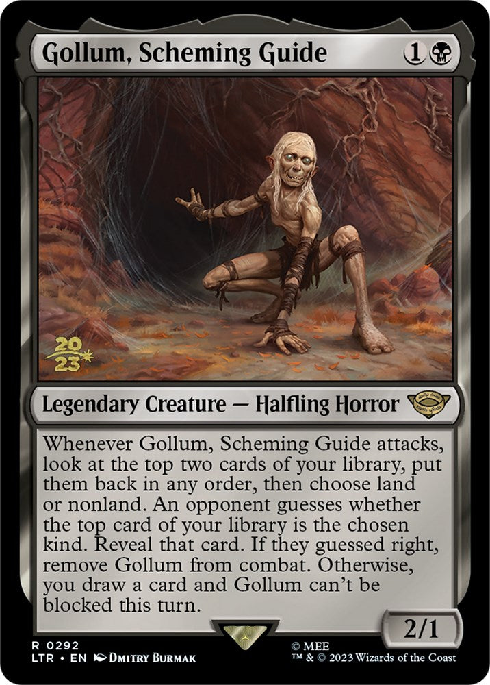 Gollum, Scheming Guide [The Lord of the Rings: Tales of Middle-Earth Prerelease Promos] | Magic Magpie