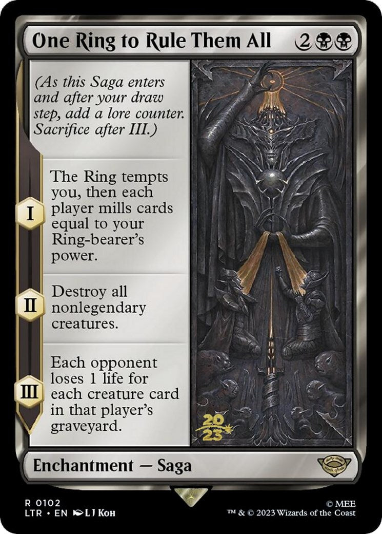 One Ring to Rule Them All [The Lord of the Rings: Tales of Middle-Earth Prerelease Promos] | Magic Magpie