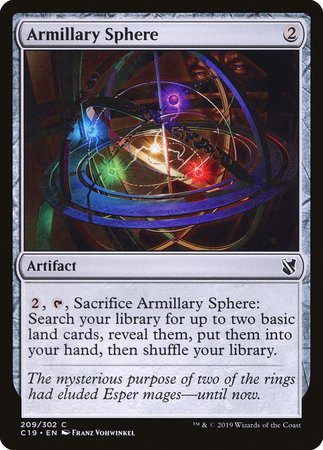 Armillary Sphere [Commander 2019] | Magic Magpie