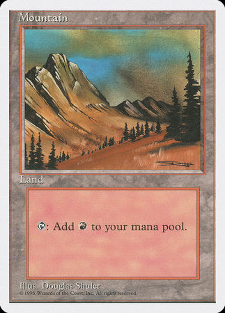 Mountain (C) [Fourth Edition] | Magic Magpie