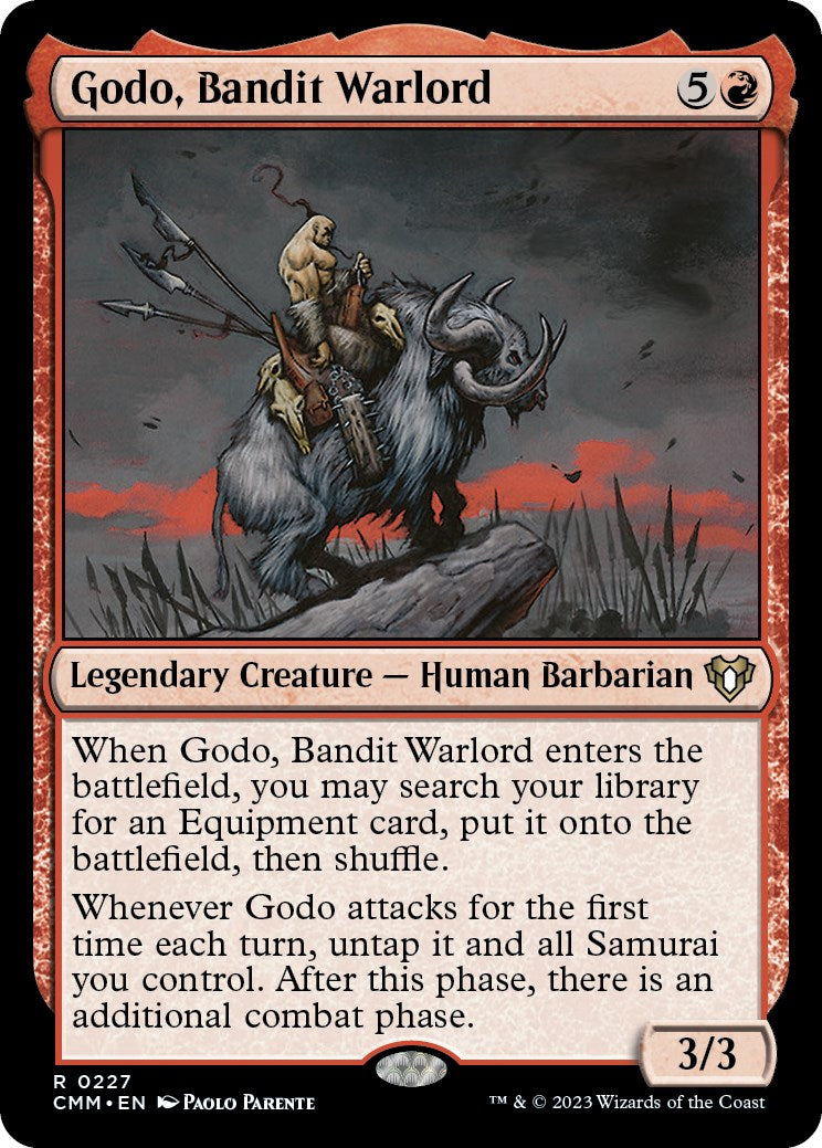 Godo, Bandit Warlord [Commander Masters] | Magic Magpie