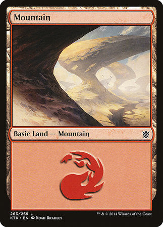 Mountain (263) [Khans of Tarkir] | Magic Magpie