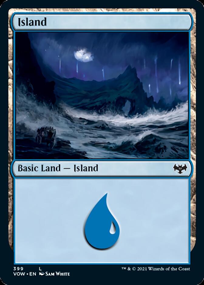 Island (399) [Innistrad: Crimson Vow] | Magic Magpie