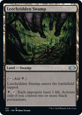 Leechridden Swamp [Jumpstart 2022] | Magic Magpie