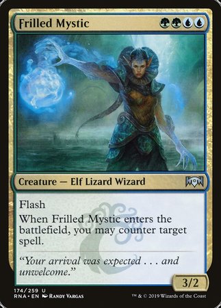 Frilled Mystic [Ravnica Allegiance] | Magic Magpie