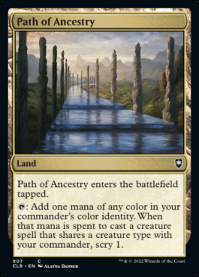 Path of Ancestry [Commander Legends: Battle for Baldur's Gate] | Magic Magpie