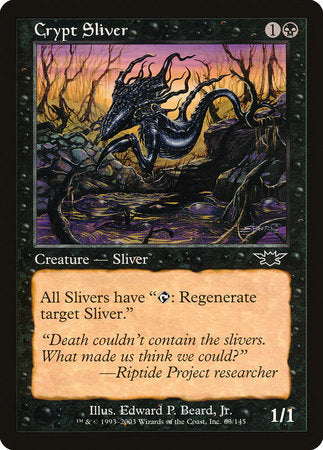 Crypt Sliver [Legions] | Magic Magpie