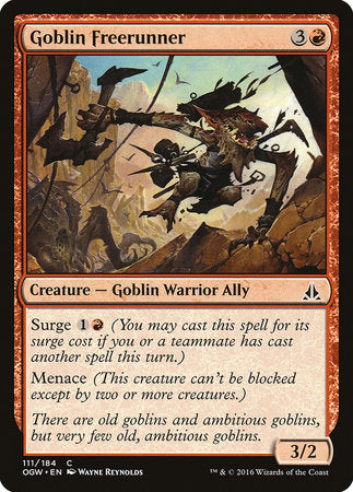 Goblin Freerunner [Oath of the Gatewatch] | Magic Magpie