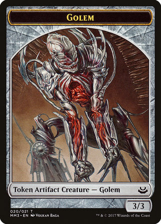 Golem Token [Modern Masters 2017 Tokens] | Magic Magpie