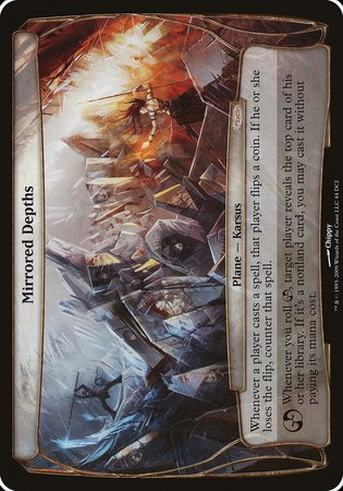 Mirrored Depths (Gateway Promo) [Promotional Planes] | Magic Magpie