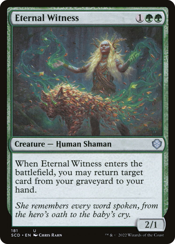 Eternal Witness [Starter Commander Decks] | Magic Magpie