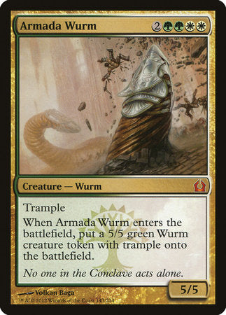 Armada Wurm [Return to Ravnica] | Magic Magpie