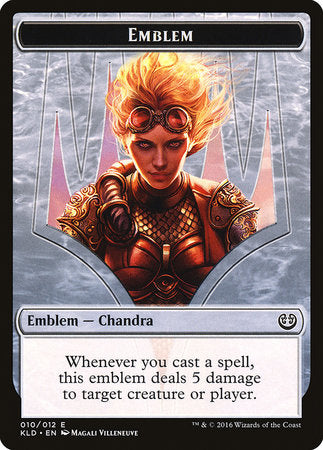 Emblem - Chandra, Torch of Defiance [Kaladesh Tokens] | Magic Magpie