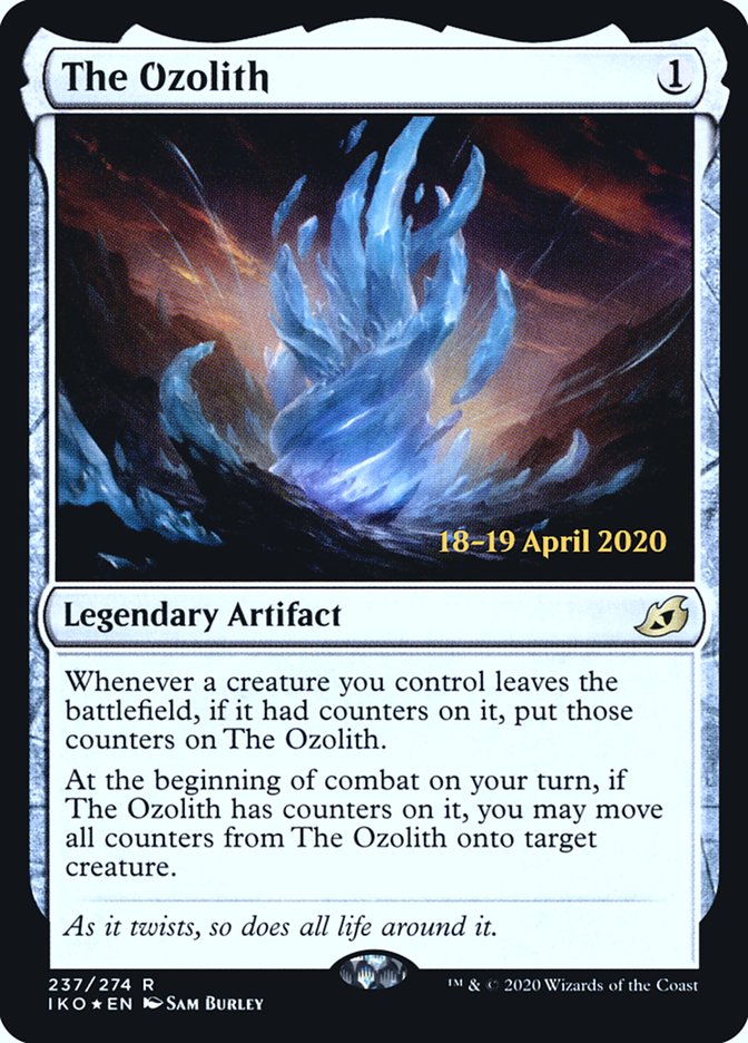 The Ozolith  [Ikoria: Lair of Behemoths Prerelease Promos] | Magic Magpie