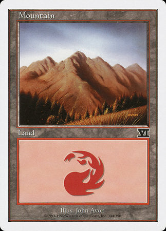 Mountain (344) [Classic Sixth Edition] | Magic Magpie