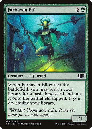 Farhaven Elf [Commander 2014] | Magic Magpie