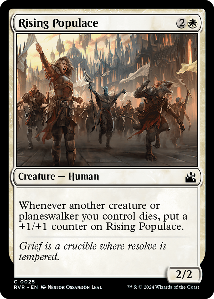 Rising Populace [Ravnica Remastered] | Magic Magpie