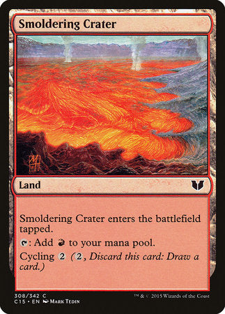 Smoldering Crater [Commander 2015] | Magic Magpie