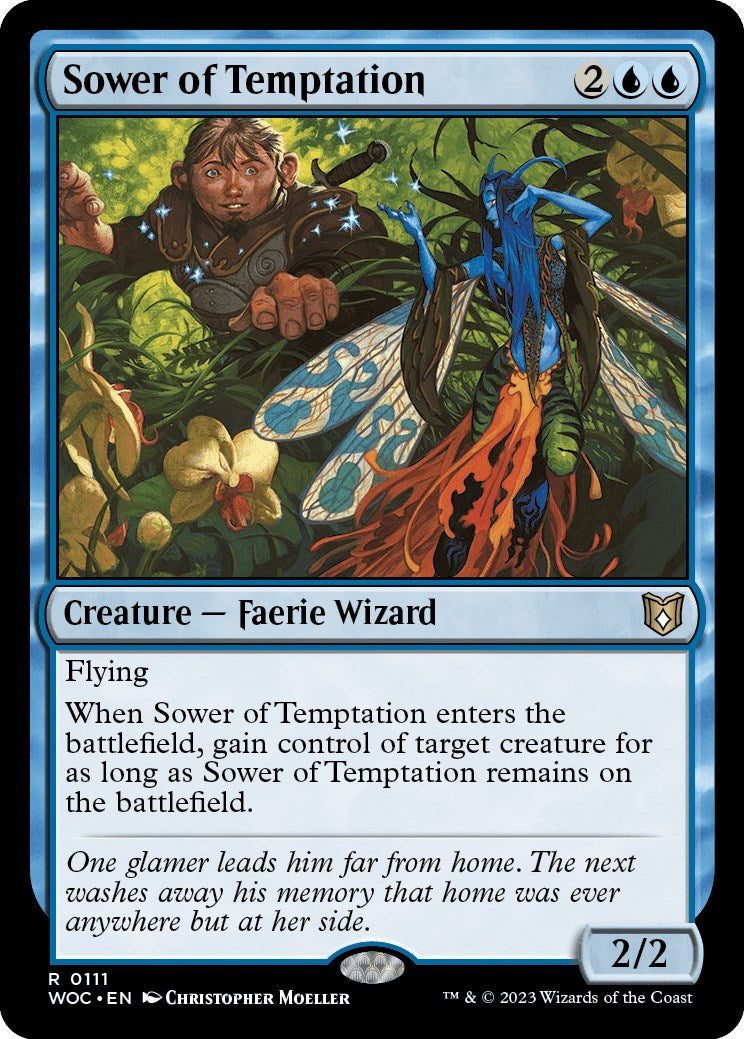 Sower of Temptation [Wilds of Eldraine Commander] | Magic Magpie