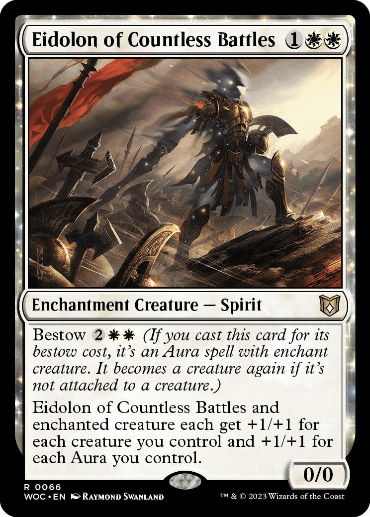 Eidolon of Countless Battles [Wilds of Eldraine Commander] | Magic Magpie