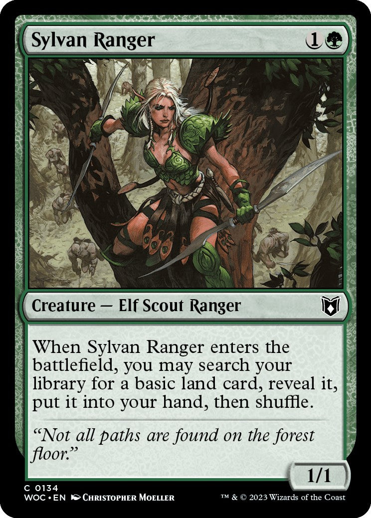 Sylvan Ranger [Wilds of Eldraine Commander] | Magic Magpie