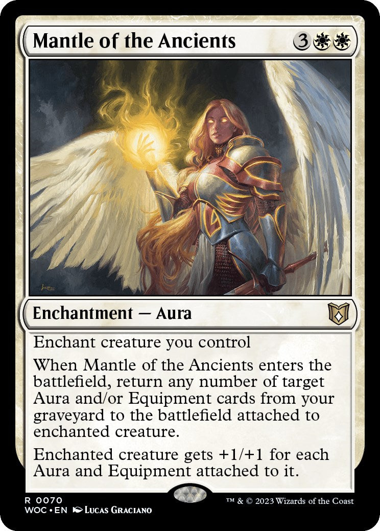 Mantle of the Ancients [Wilds of Eldraine Commander] | Magic Magpie