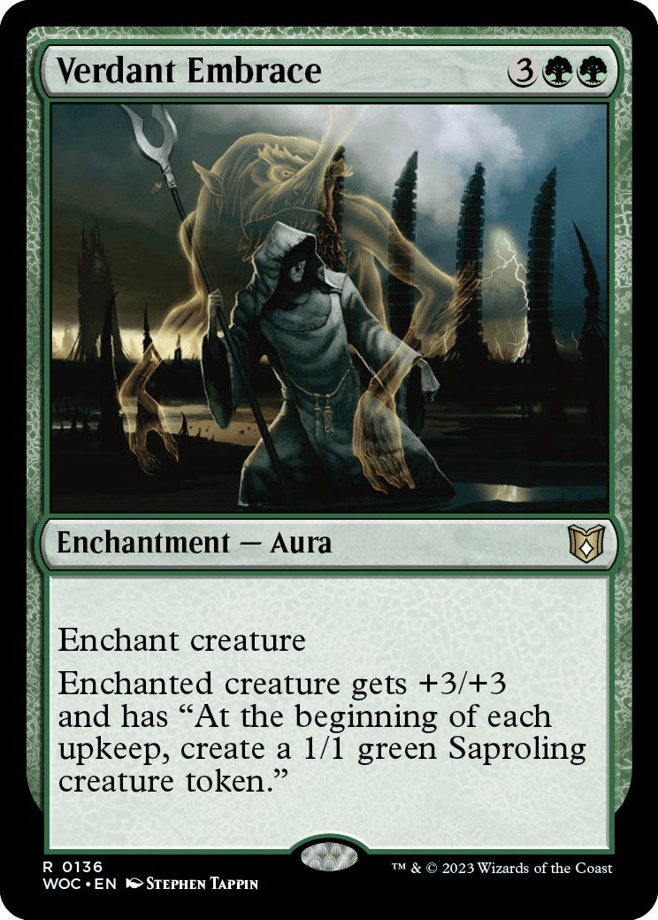 Verdant Embrace [Wilds of Eldraine Commander] | Magic Magpie