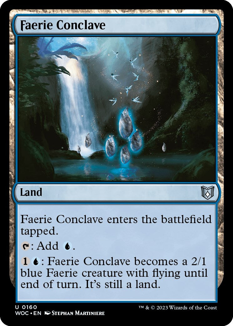 Faerie Conclave [Wilds of Eldraine Commander] | Magic Magpie