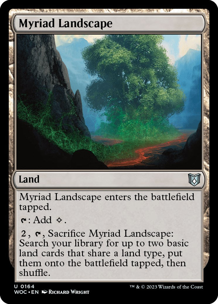 Myriad Landscape [Wilds of Eldraine Commander] | Magic Magpie