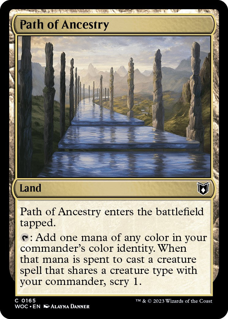 Path of Ancestry [Wilds of Eldraine Commander] | Magic Magpie