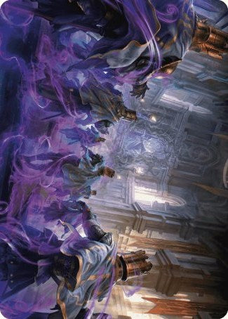 Eerie Interference Art Card [Wilds of Eldraine Art Series] | Magic Magpie