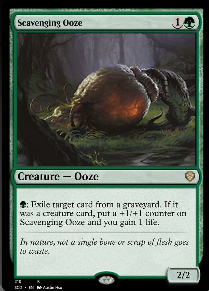 Scavenging Ooze [Starter Commander Decks] | Magic Magpie