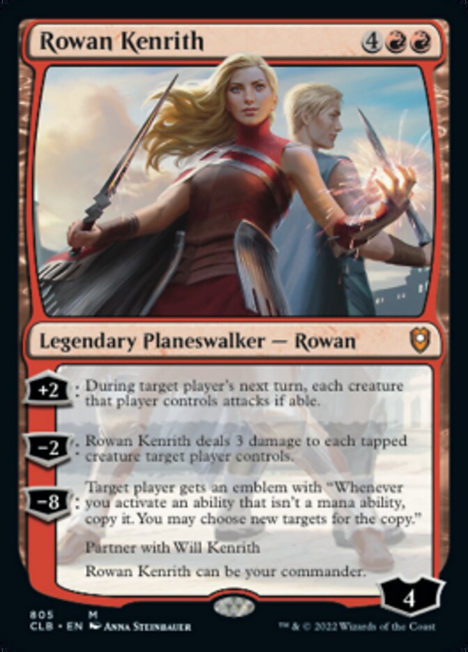 Rowan Kenrith [Commander Legends: Battle for Baldur's Gate] | Magic Magpie