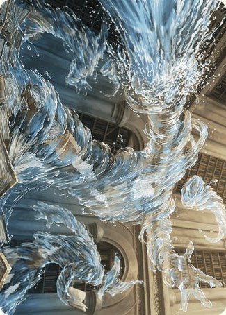 Splashy Spellcaster Art Card [Wilds of Eldraine Art Series] | Magic Magpie