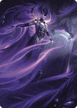 Ashiok, Wicked Manipulator Art Card (10/81) [Wilds of Eldraine Art Series] | Magic Magpie