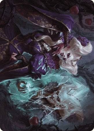 Conceited Witch Art Card [Wilds of Eldraine Art Series] | Magic Magpie