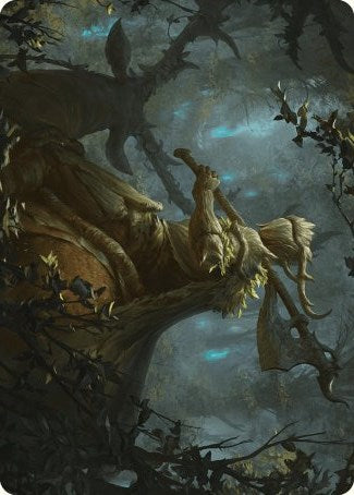 Verdant Outrider Art Card [Wilds of Eldraine Art Series] | Magic Magpie
