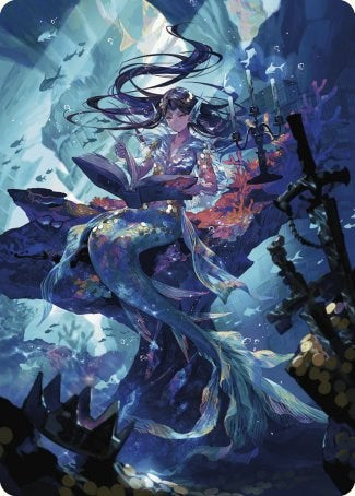 Rhystic Study Art Card [Wilds of Eldraine Art Series] | Magic Magpie